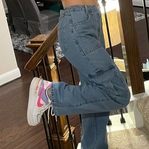 Cargo Jean pants